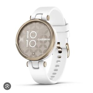 Garmin Lily Sport Smartwatch - Cream and Gold